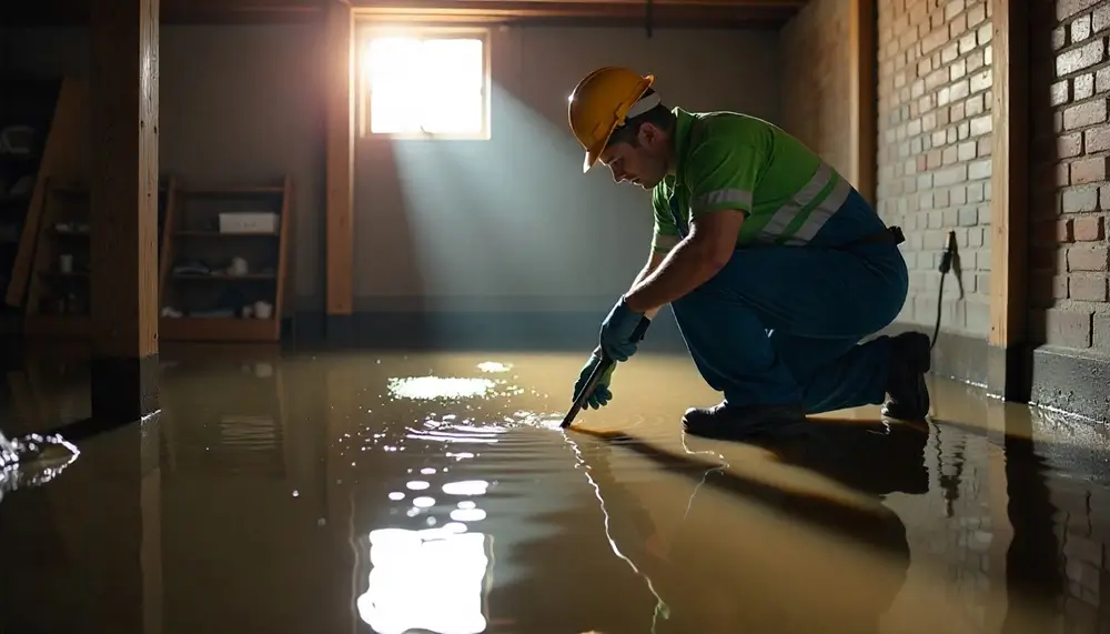 Professional water damage restoration services in Vincent, AL